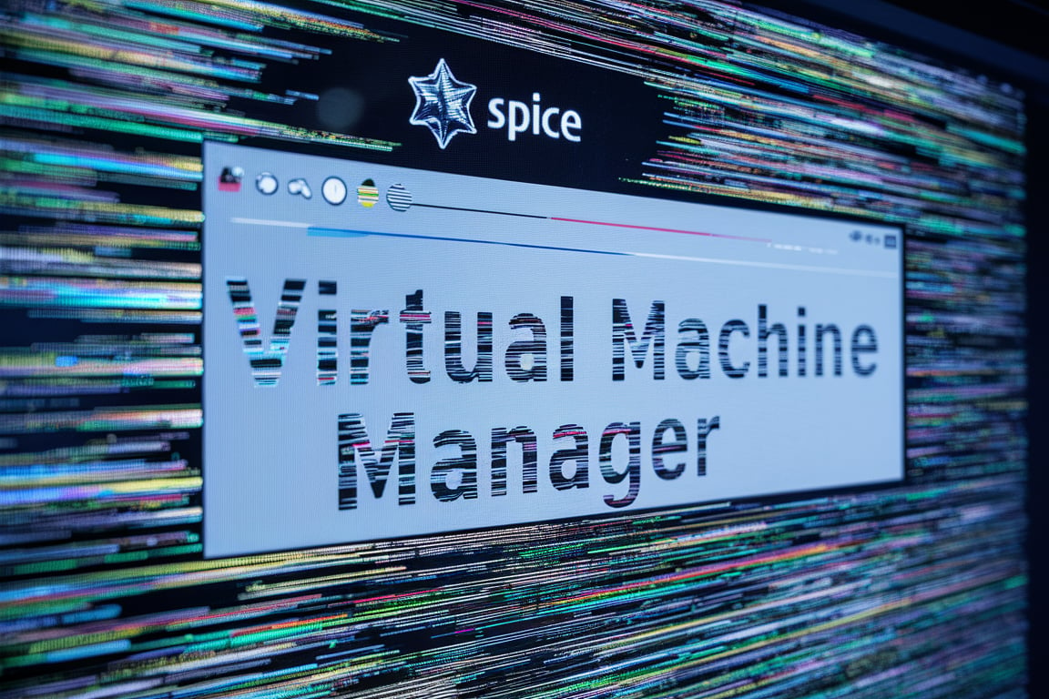 virtual machine manager unresponsive spice